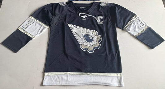 Edmonton Oilers NHL Shirt Blue Size Large Mcdavid 97 Blue C