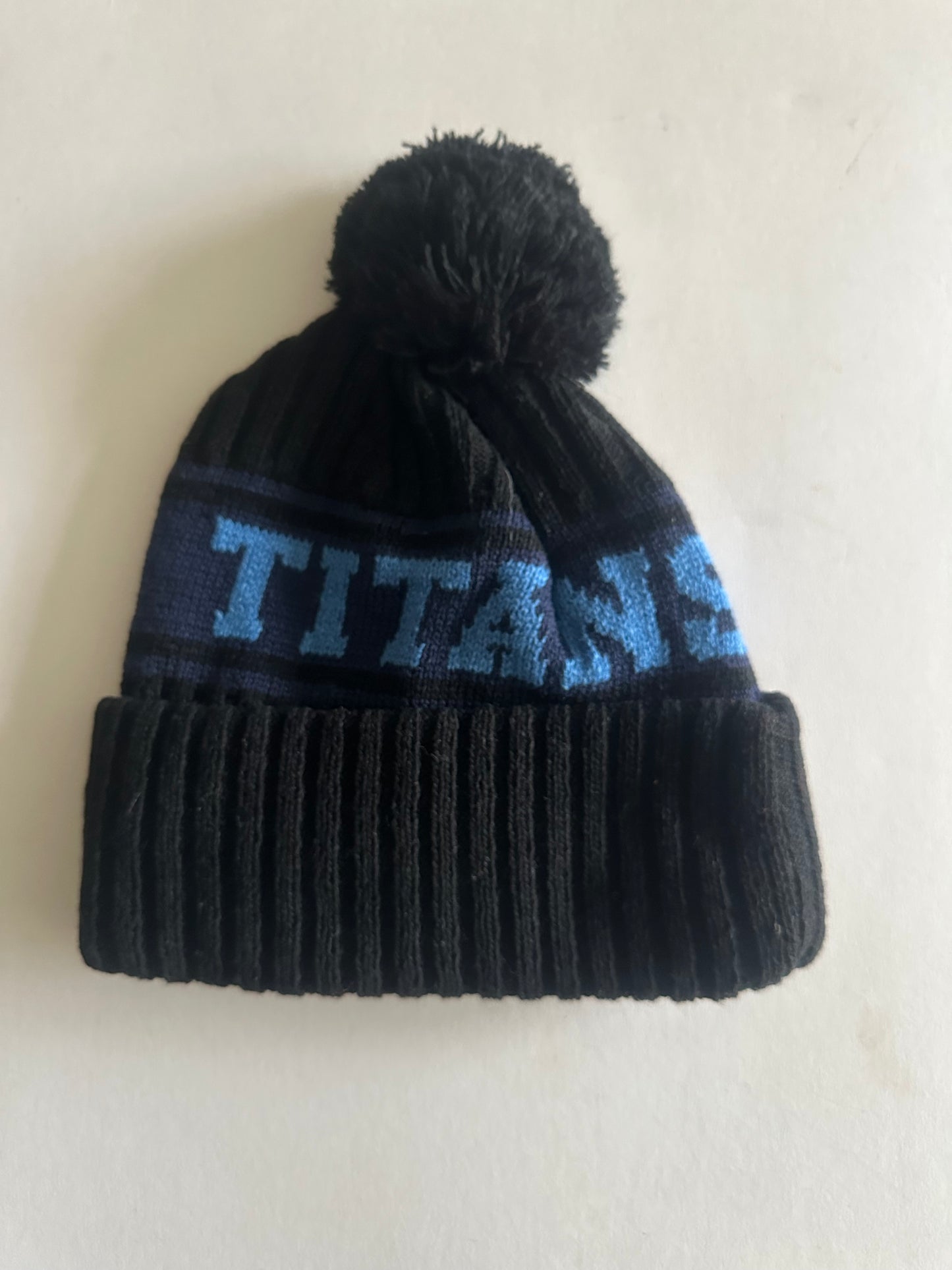 Tennessee Titans NFL Bobble Beanie Multi Colour With Tags on