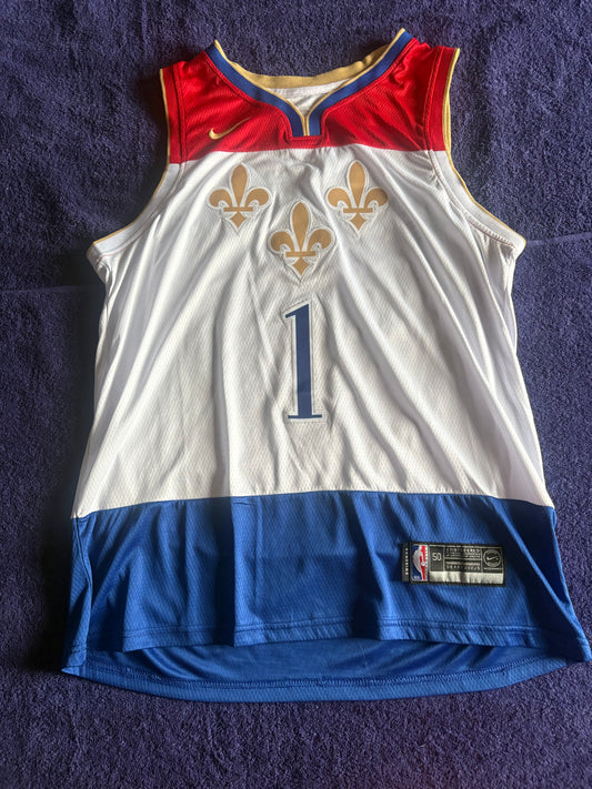 New Orleans Pelicans Retro Fan NBA Basketball Vest Size 50 Williamson 1