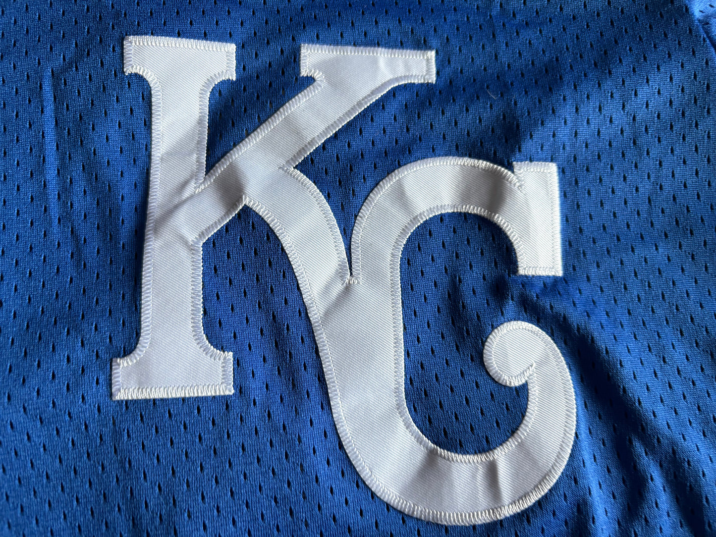 Kansas City Royals MLB Baseball Shirt Large Cooperstown Collection Blue 16 Bo Jackson