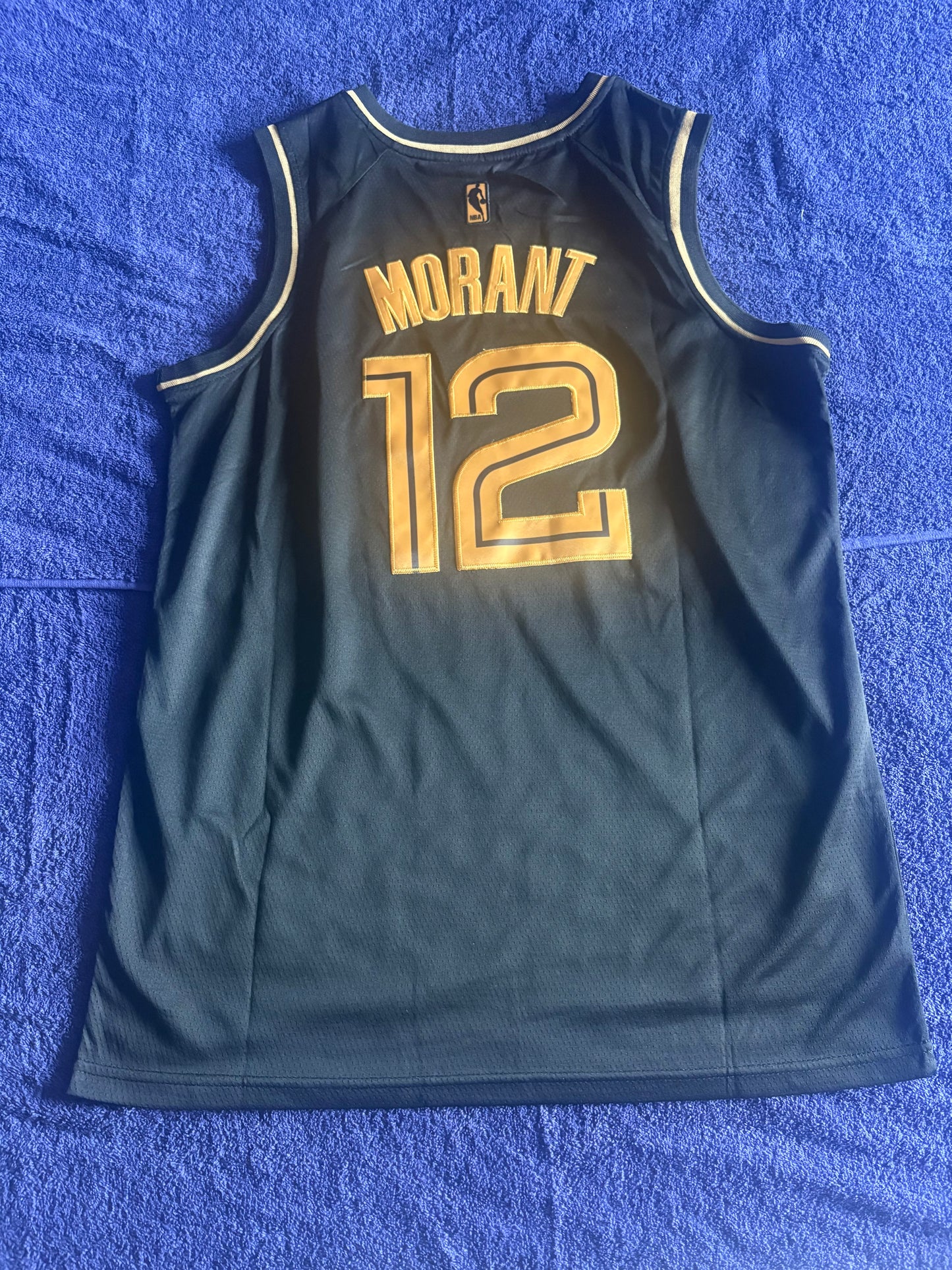 Memphis Grizzlies Fan Retro Basketball Vest Large Morant 12