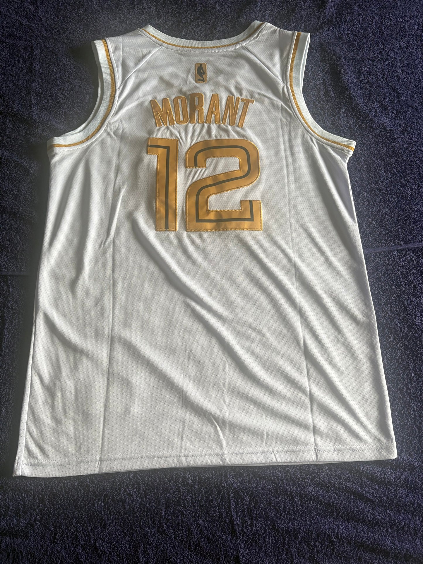 Memphis Grizzlies Fan Retro Basketball Vest Large Morant 12