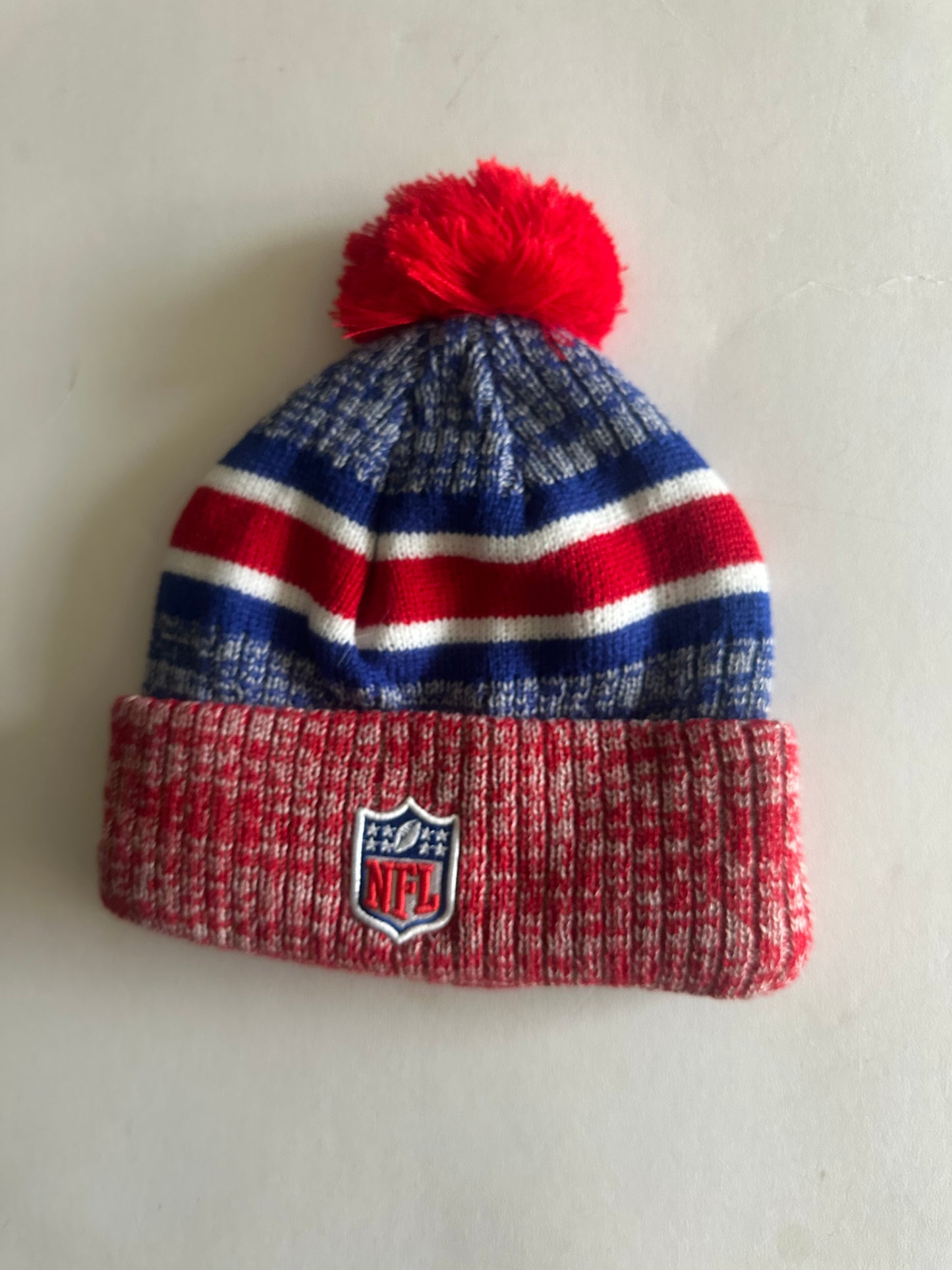 Buffalo Bills NFL Bobble Beanie Multi Colour With Tags on