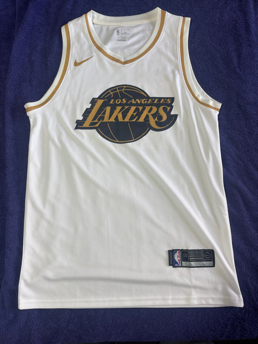 Los Angeles Lakers Fan Retro NBA Basketball Vest Large James 23