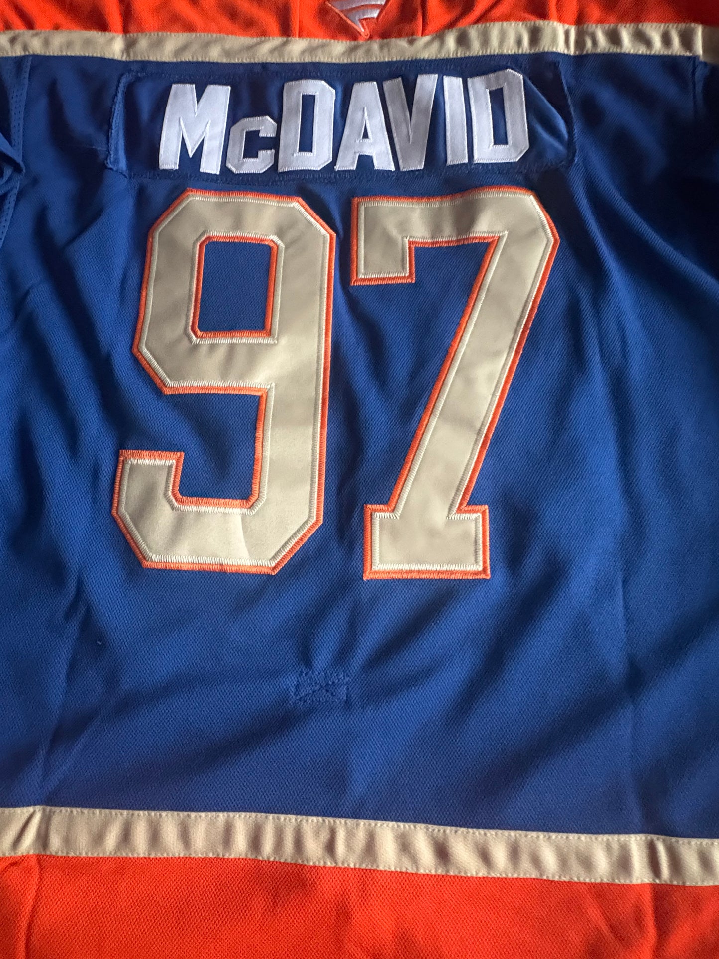 Edmonton Oilers NHL Shirt Size 52 Mcdavid 97 C