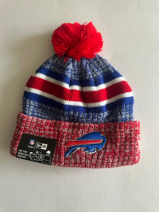 Buffalo Bills NFL Bobble Beanie Multi Colour With Tags on