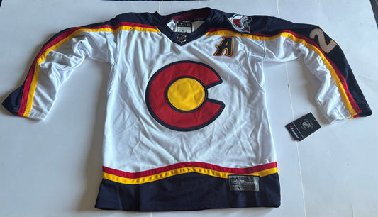 Colorado Avalanche NHL Shirt Size 52 MacKinnon 29 White A