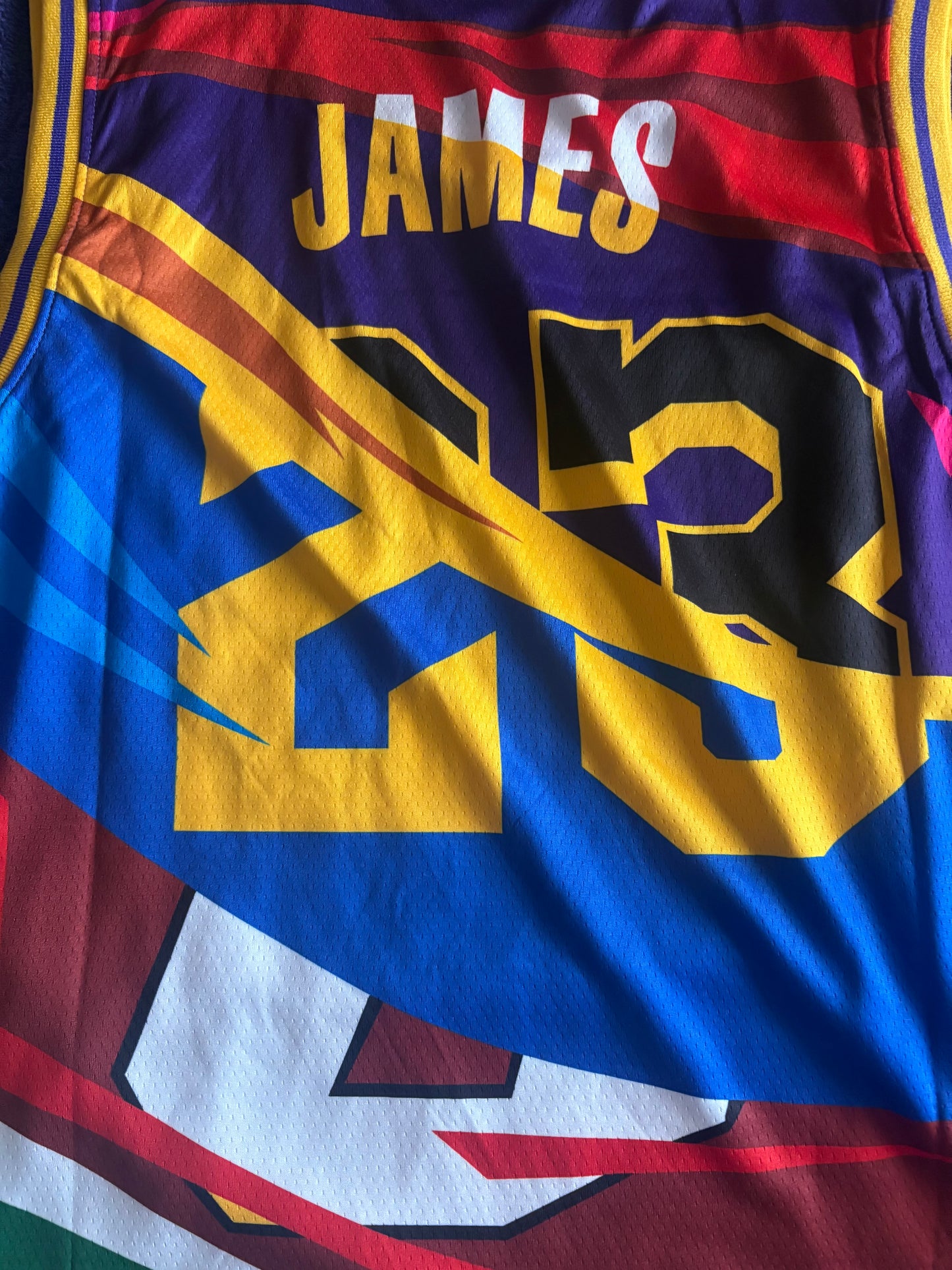 Lebron James M&N NBA HardWood Classics Basketball Vest Large