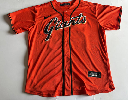 San Francisco Giants MLB Baseball Shirt Posey 28 XL Orange