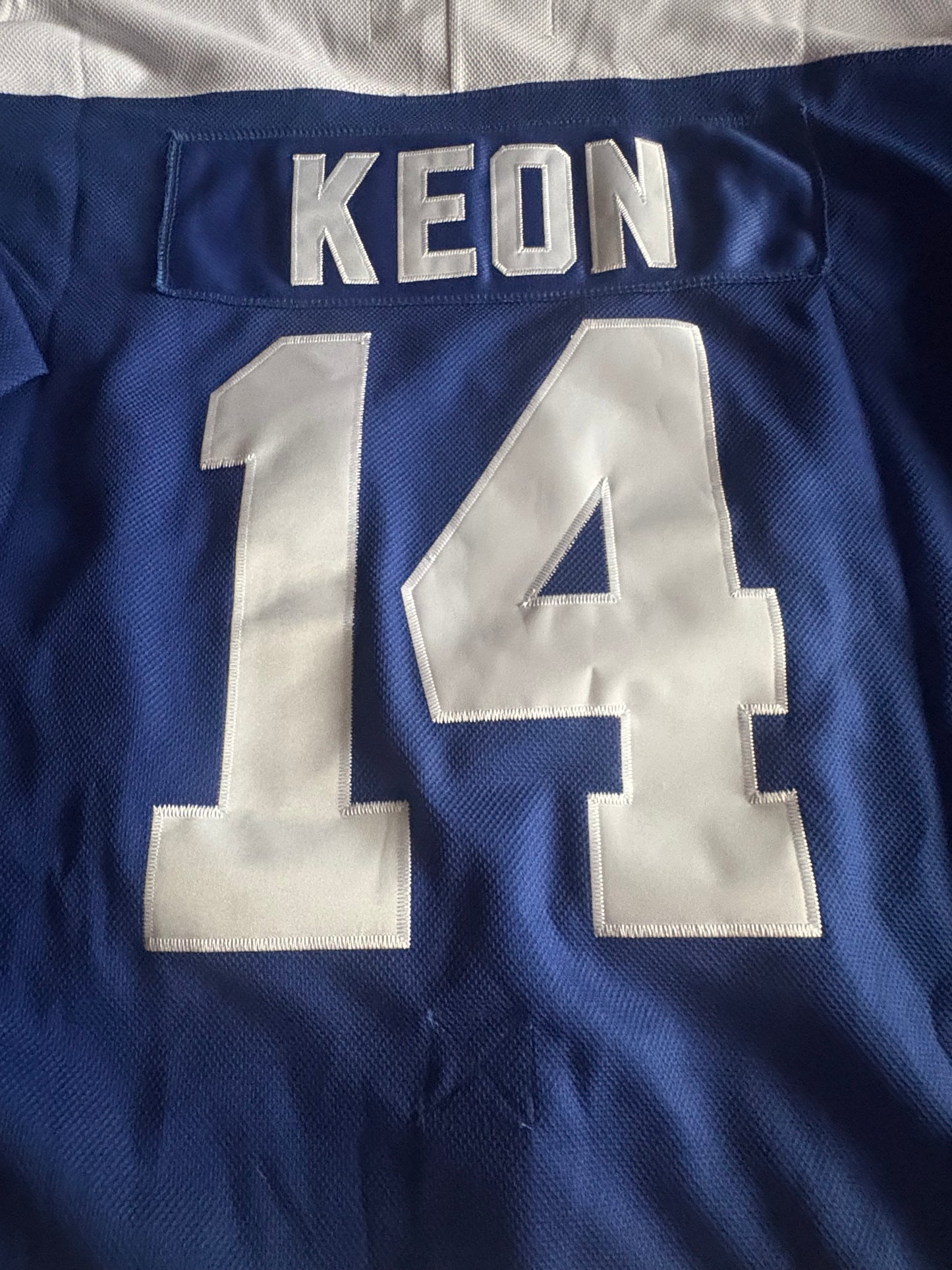 CCM Heroes of Hockey Toronto Maple Leafs NHL Hockey Shirt Size 50 Keon 14