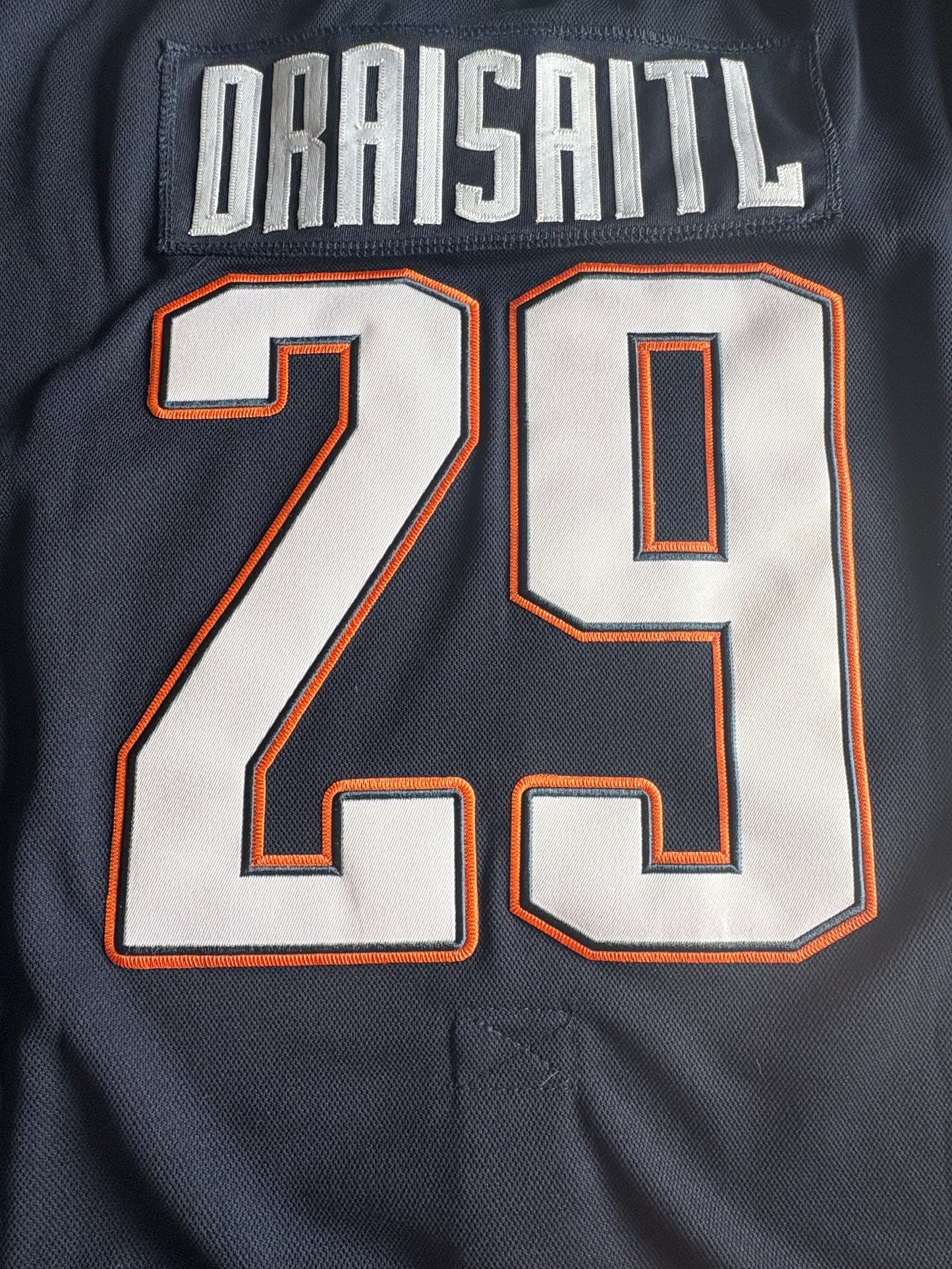 Edmonton Oilers NHL Shirt Blue Size 52 Draisaitl 29 Blue A