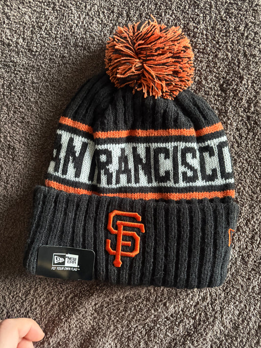 San Francisco Giants MLB Bobble Beanie Multi Colour With Tags on