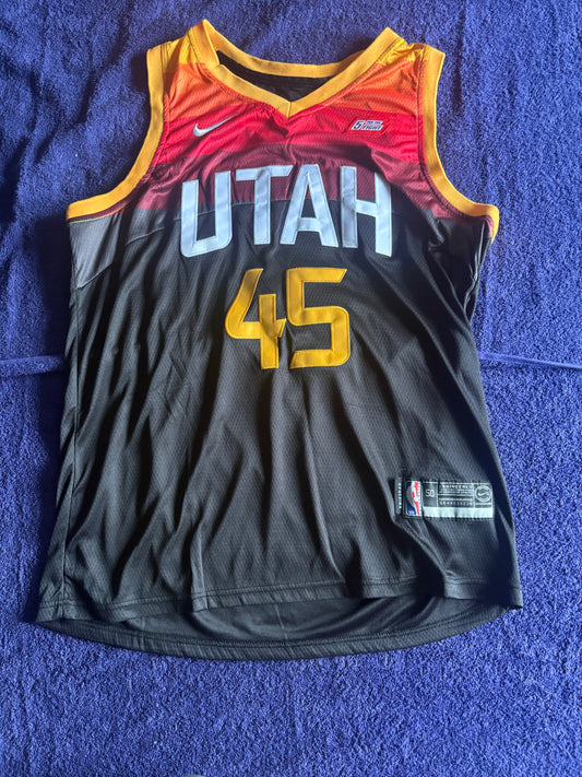 Utah Jazz Fan NBA Basketball Vest Size 50 Mitchell 45