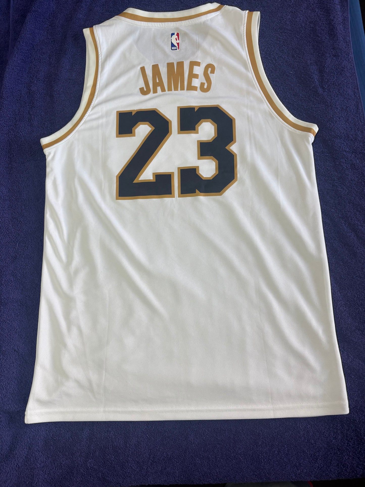 Los Angeles Lakers Fan Retro NBA Basketball Vest Large James 23