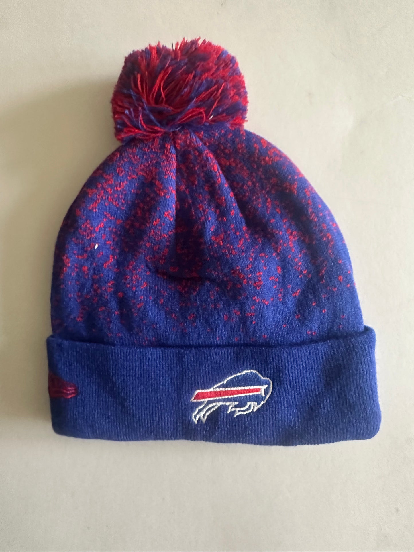 Buffalo Bills NFL Bobble Beanie Multi Colour With Tags on