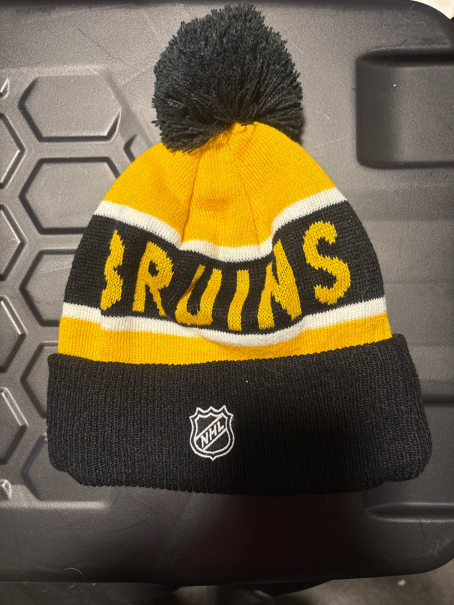 Boston Bruins NHL Bobble Beanie Multi Colour With Tags on