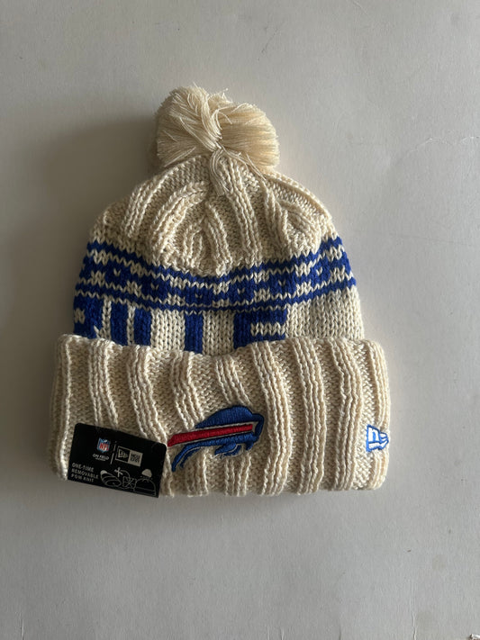 Buffalo Bills NFL Bobble Beanie Multi Colour With Tags on