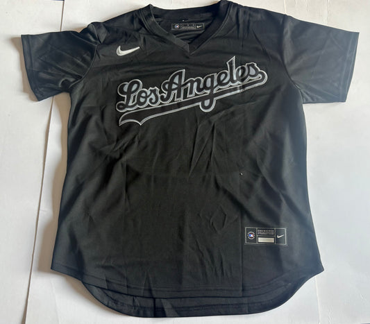 Los Angeles Dodgers Betts MLB Baseball Shirt 50 Black Large