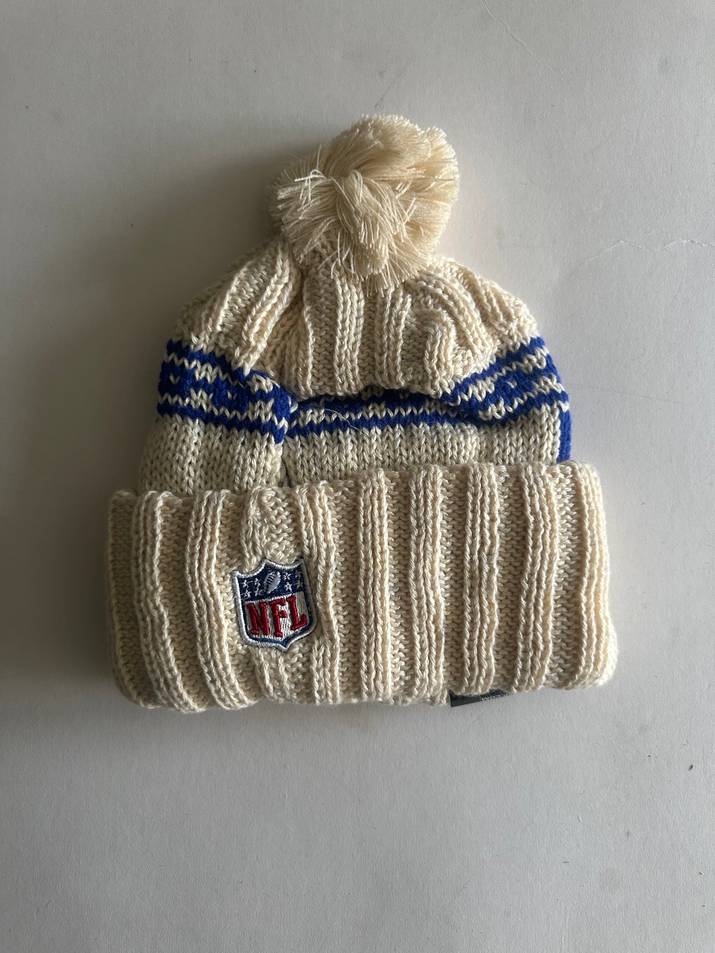 Buffalo Bills NFL Bobble Beanie Multi Colour With Tags on