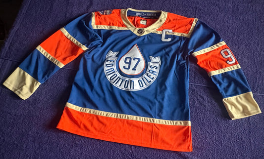 Edmonton Oilers NHL Shirt Size 52 Mcdavid 97 C