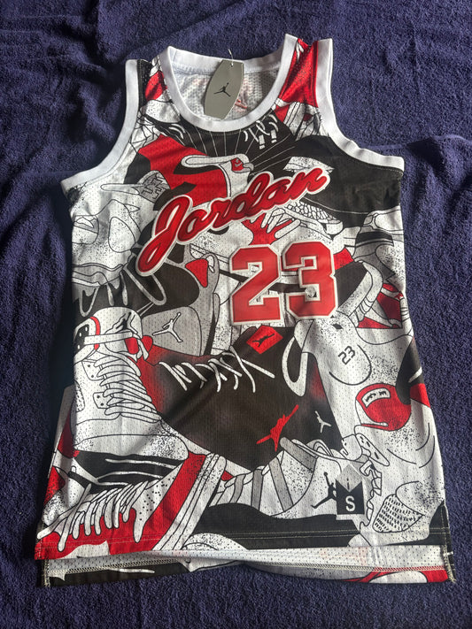 Chicago Bulls Fan RetroNBA Basketball Vest Jordan 23 Large