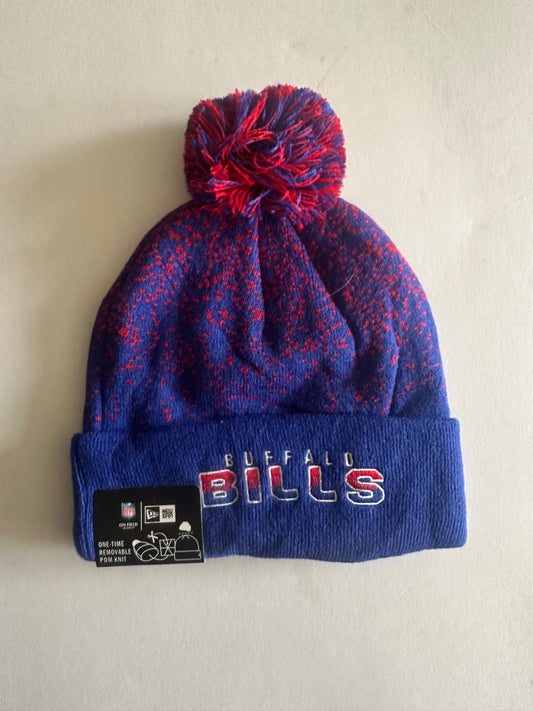 Buffalo Bills NFL Bobble Beanie Multi Colour With Tags on