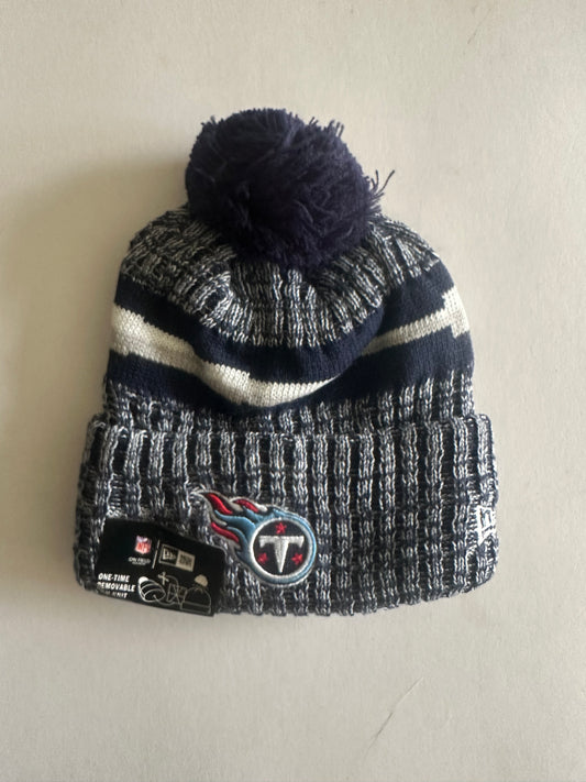 Tennessee Titans NFL Bobble Beanie Multi Colour With Tags on