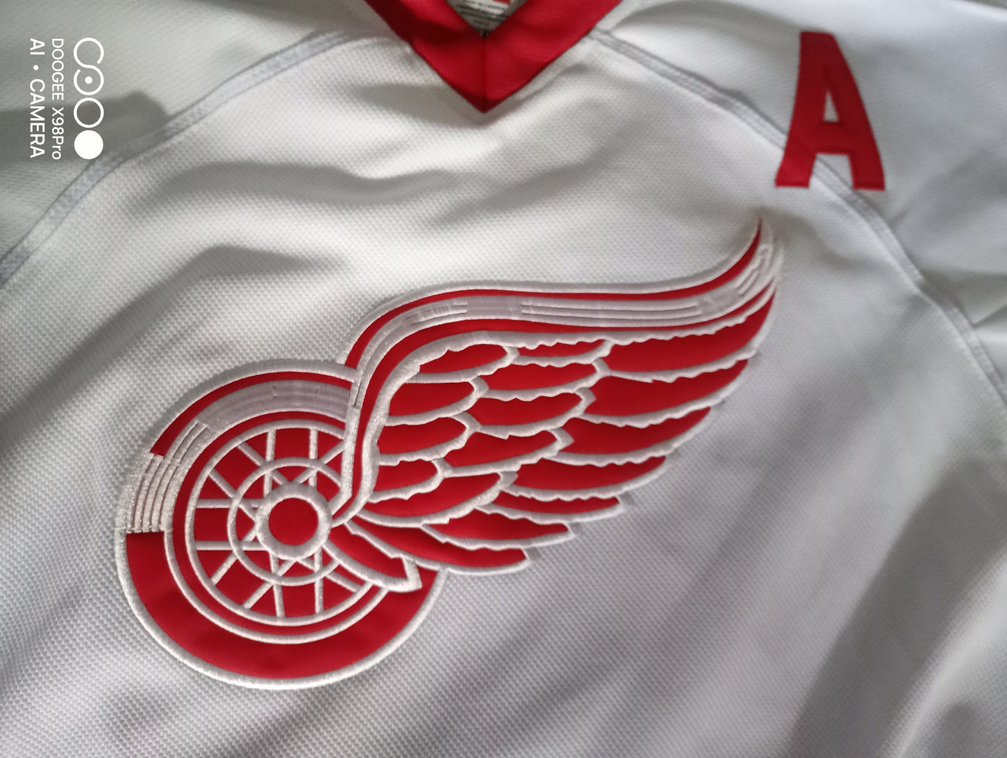 CCM Detroit Red Wings Federov Shirt White Large