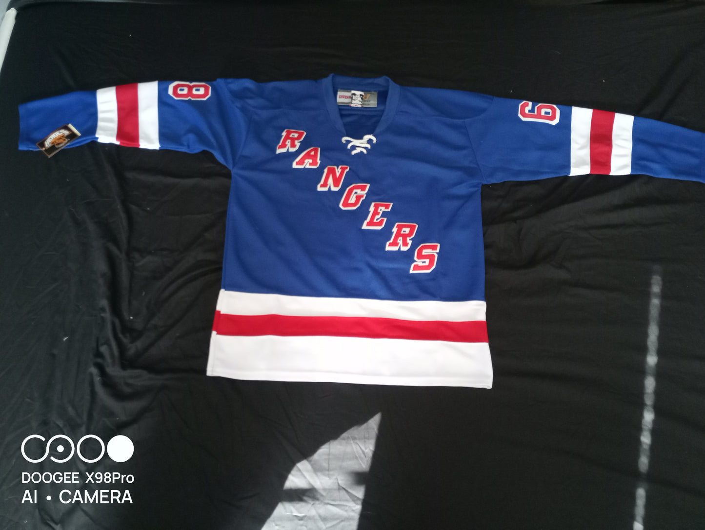 CCM New York Rangers Jagr Shirt Large Blue