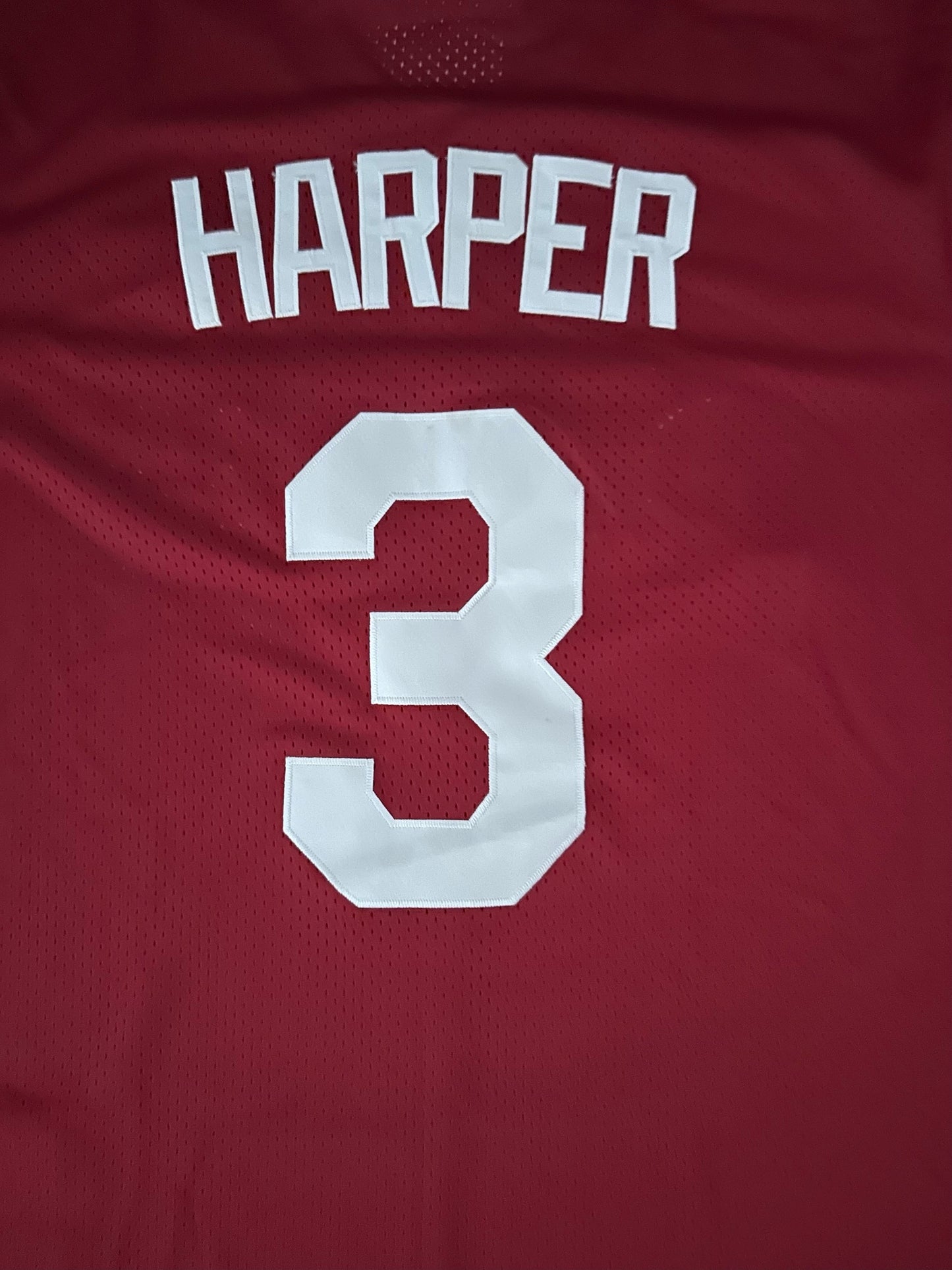 Philadelphia Phillies MLB Baseball Shirt Large Harper 3 Red