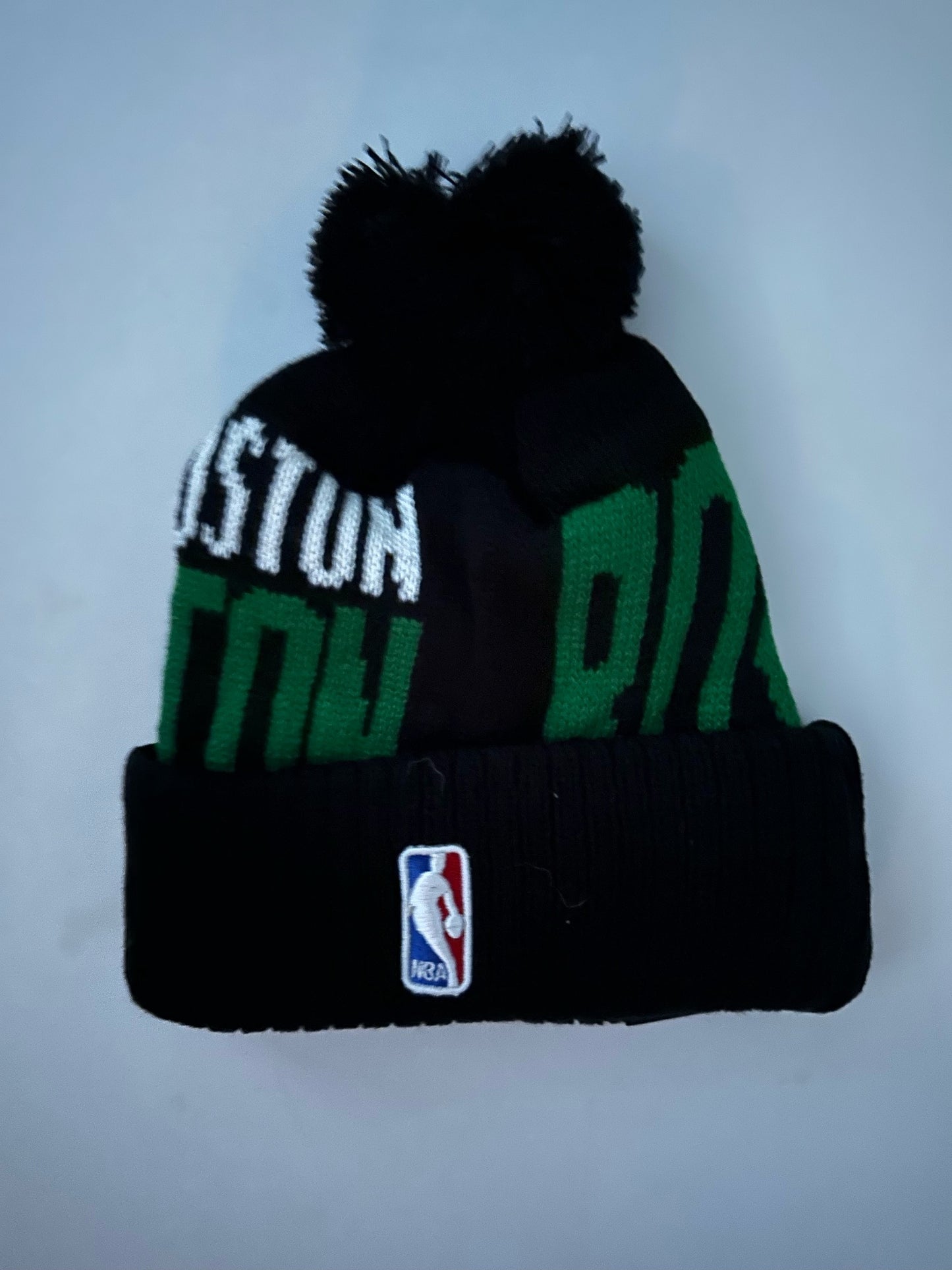 Boston Celtics NBA Bobble Beanie Multi Colour With Tags on