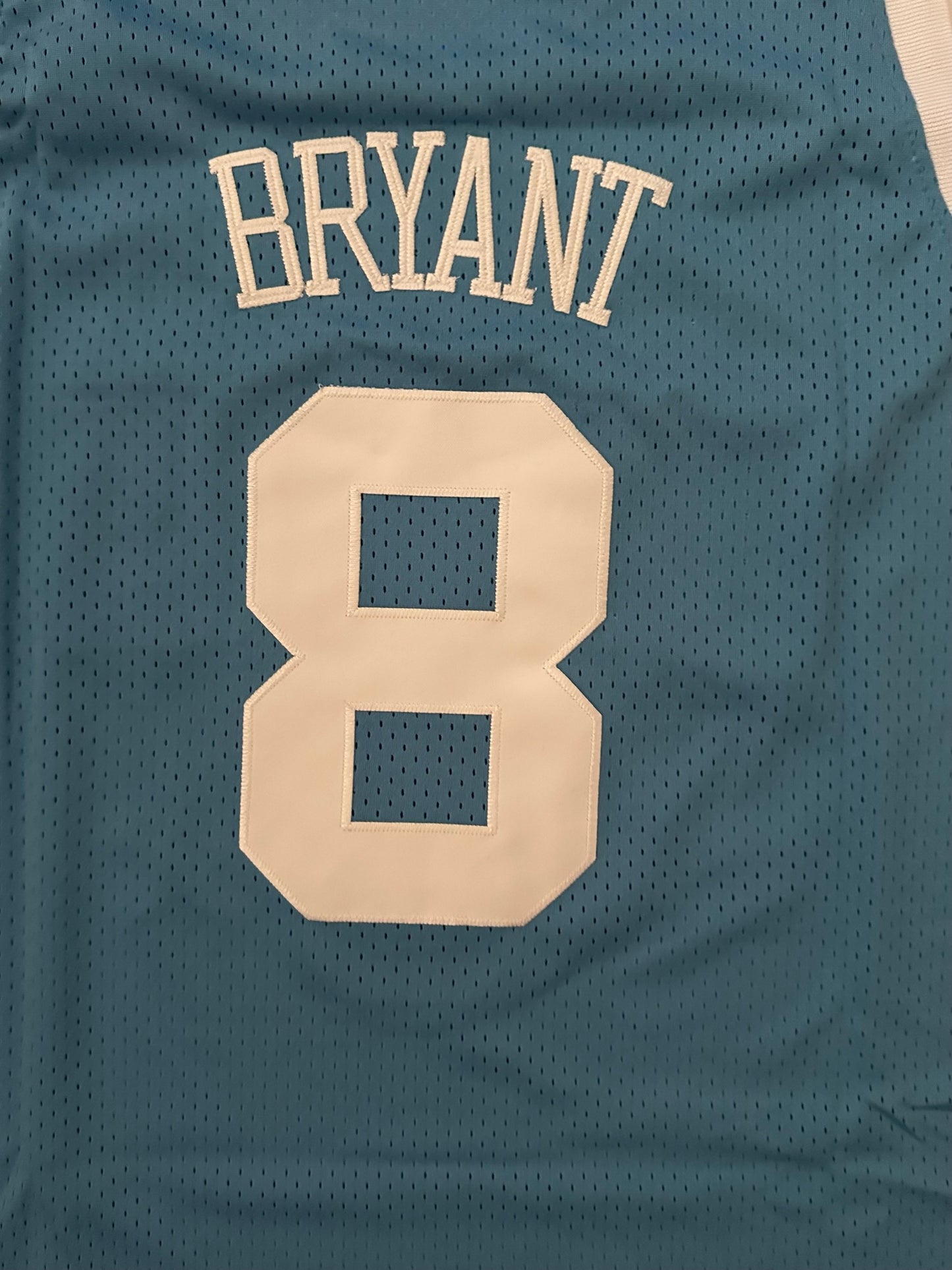 Los Angeles LA Lakers NBA Hardwood Classics Basketball Vest Large Bryant 8 Blue