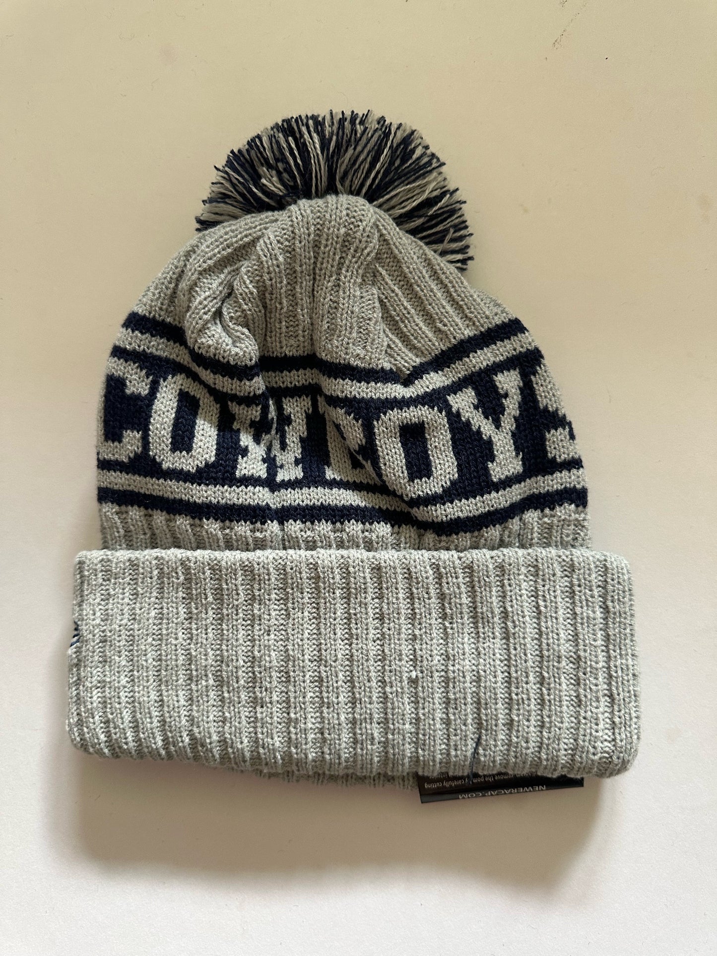Dallas Cowboys NFL Bobble Beanie Multi Colour With Tags on
