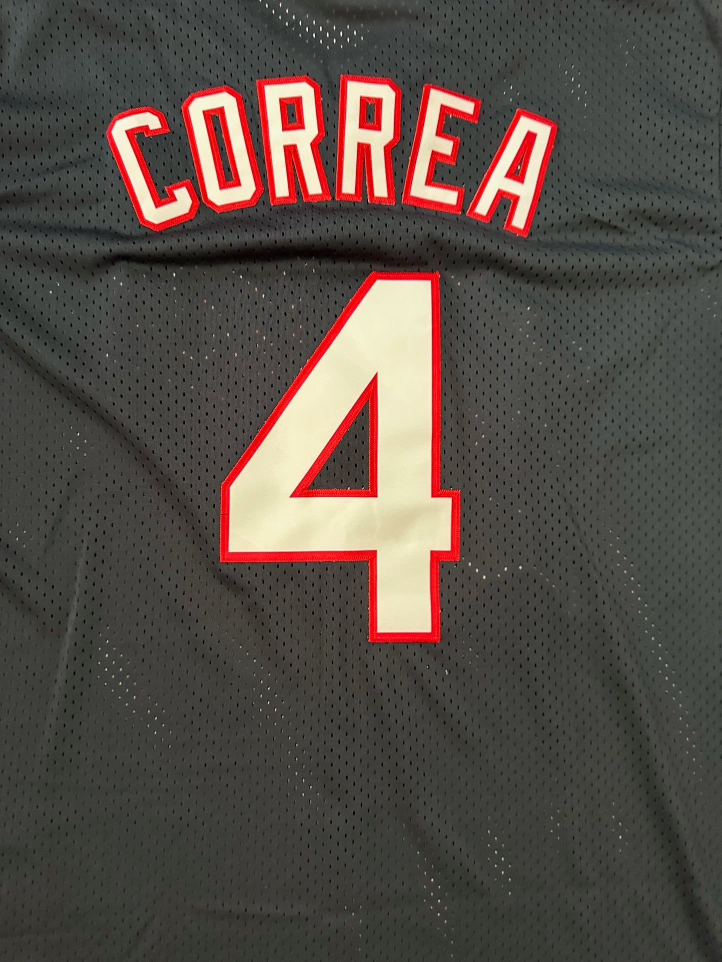 Minnesota Twins MLB Baseball Shirt Large Correa 4 Blue