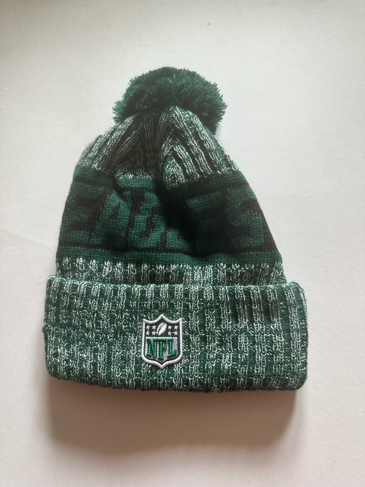 Philadelphia Eagles NFL Bobble Beanie Multi Colour With Tags on