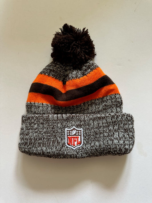 Cleveland Browns NFL Bobble Beanie Multi Colour With Tags on