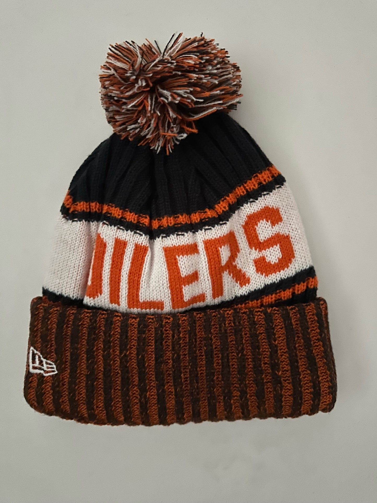 Edmonton Oilers NHL Bobble Beanie Multi Colour With Tags on