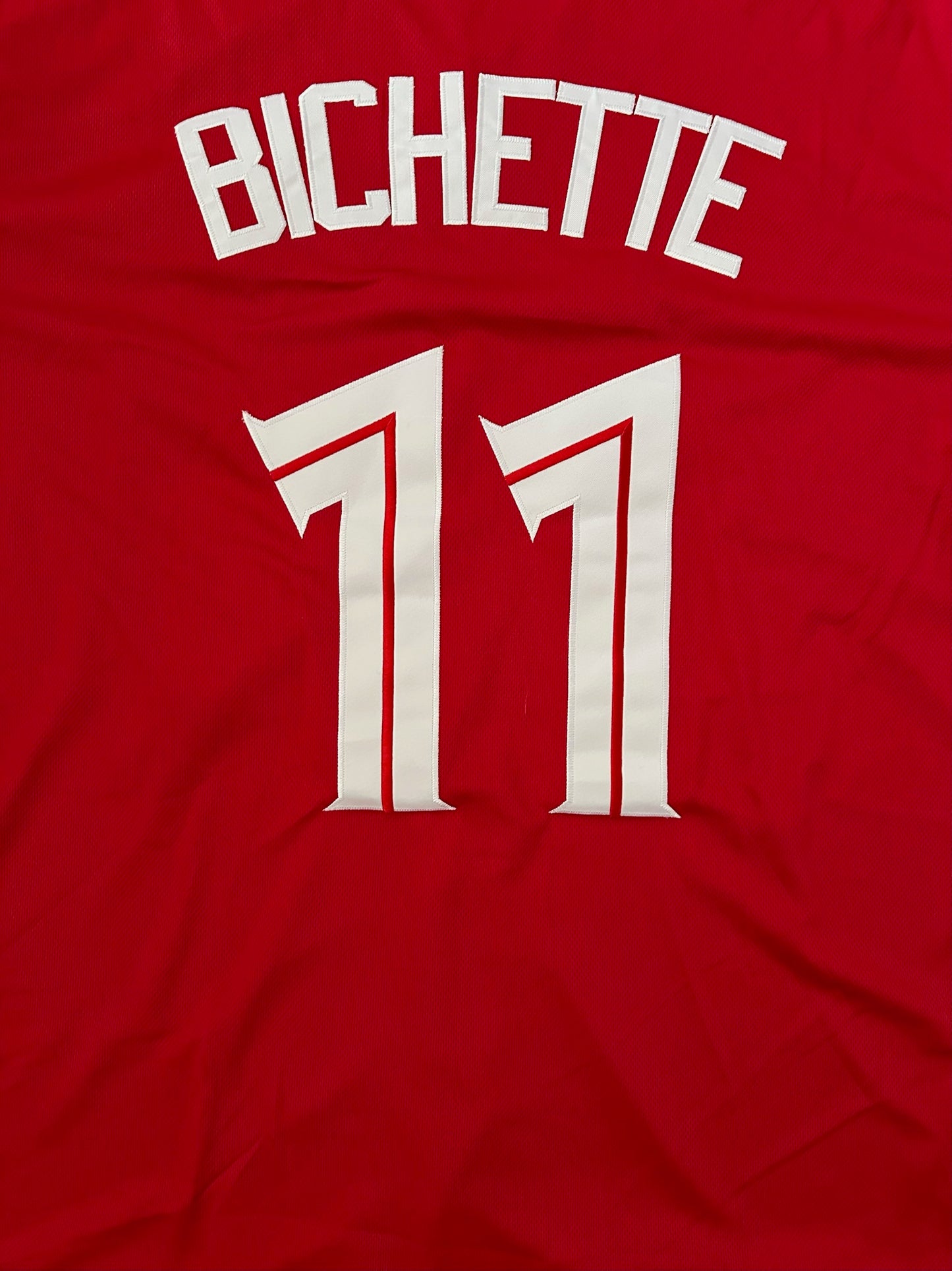 Toronto Blue Jays MLB Baseball Shirt Large Bichette11 Red