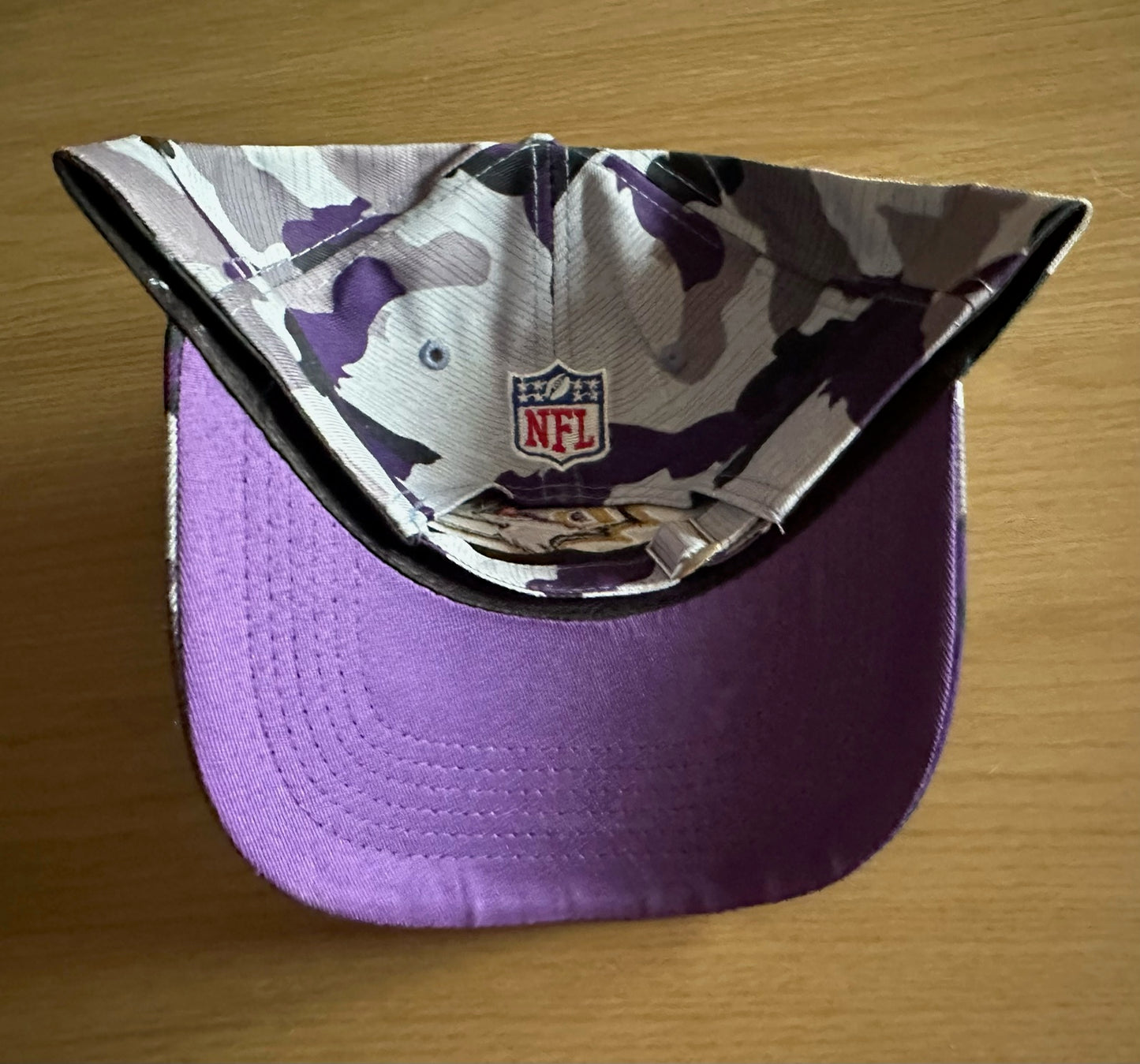 Baltimore Ravens NFL Camo Baseball Cap Multicolour New With Sticker