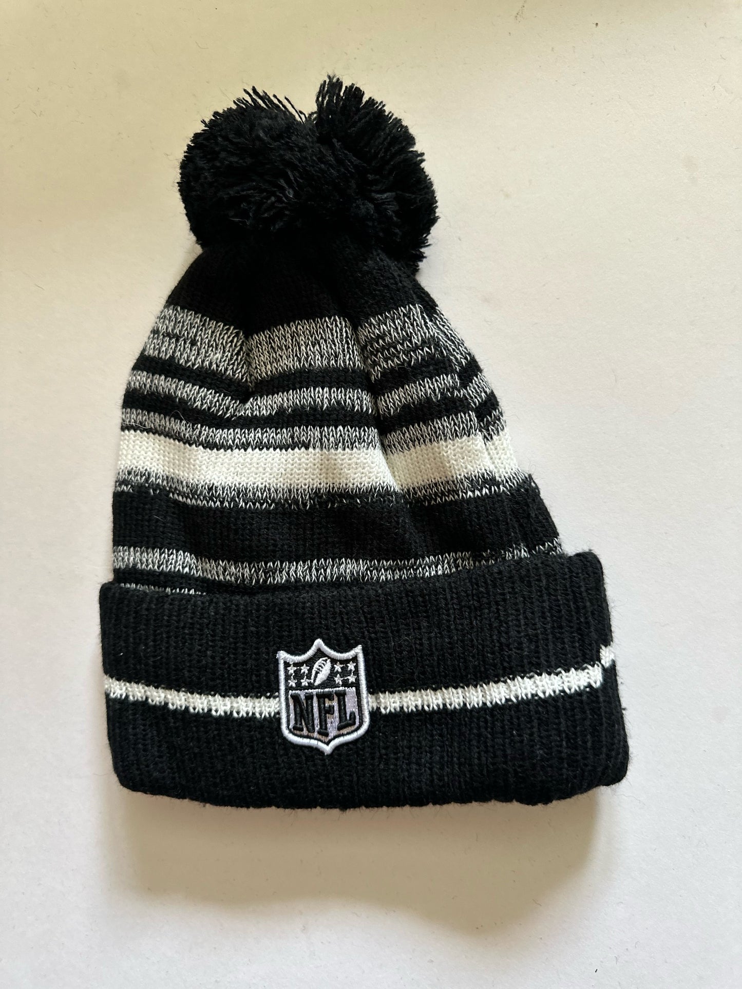 Chicago Bears NFL Bobble Beanie Multi Colour With Tags on