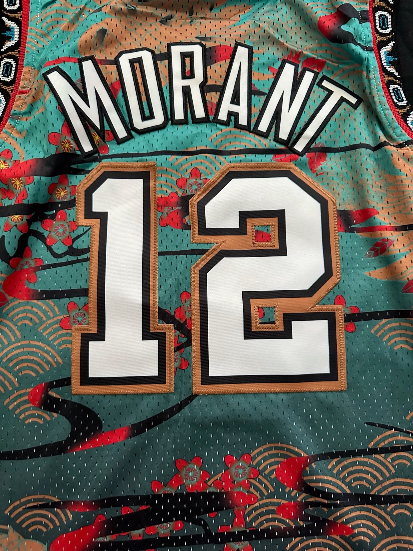 Retro Hardwood Classics Memphis/Vancouver Grizzlies Morant Basketball Vest Large