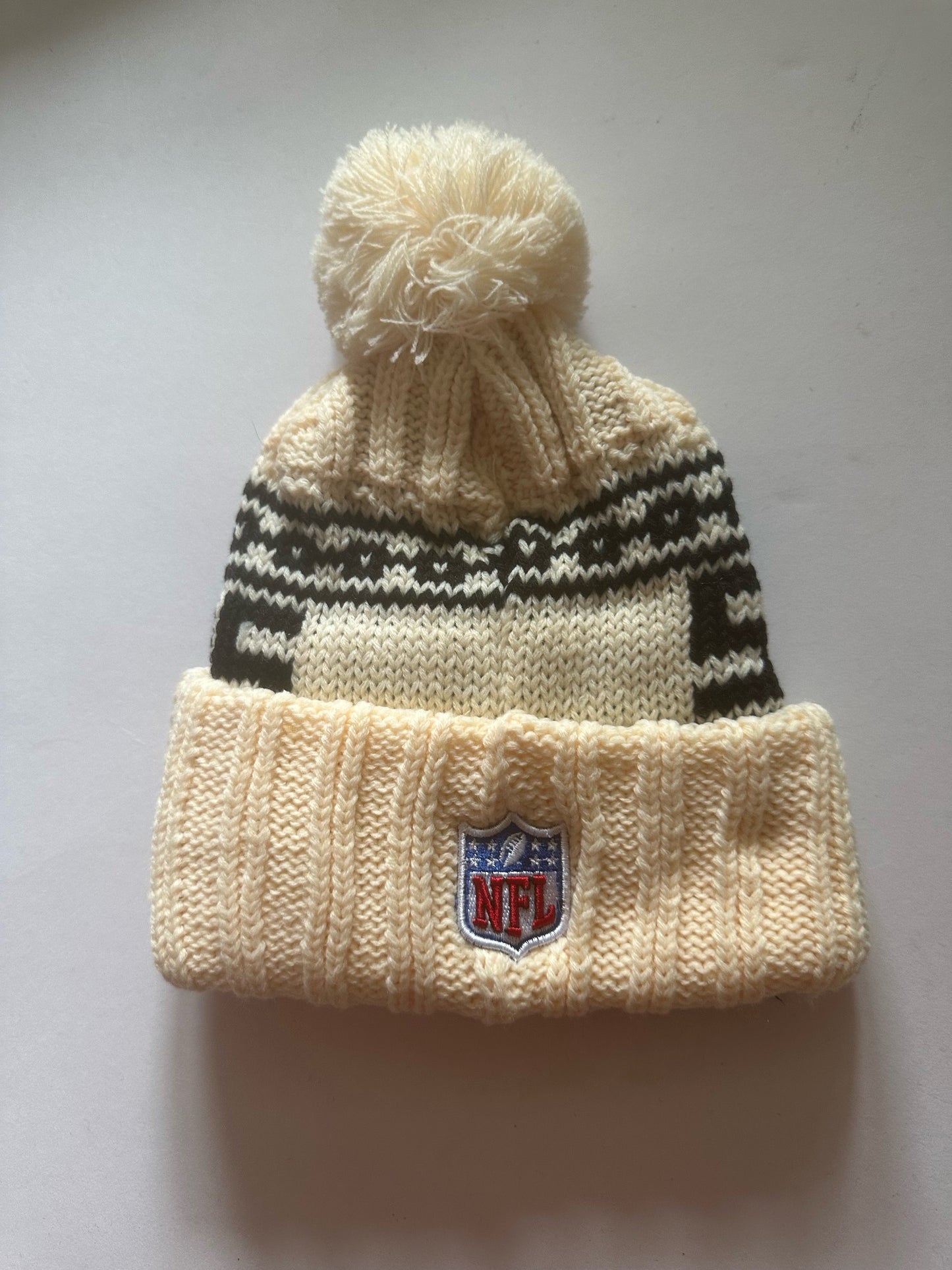 Pittsburgh Steelers NFL Bobble Beanie Multi Colour With Tags on