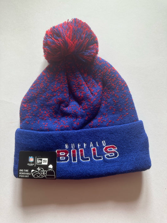 Buffalo Bills NFL Bobble Beanie Multi Colour With Tags on