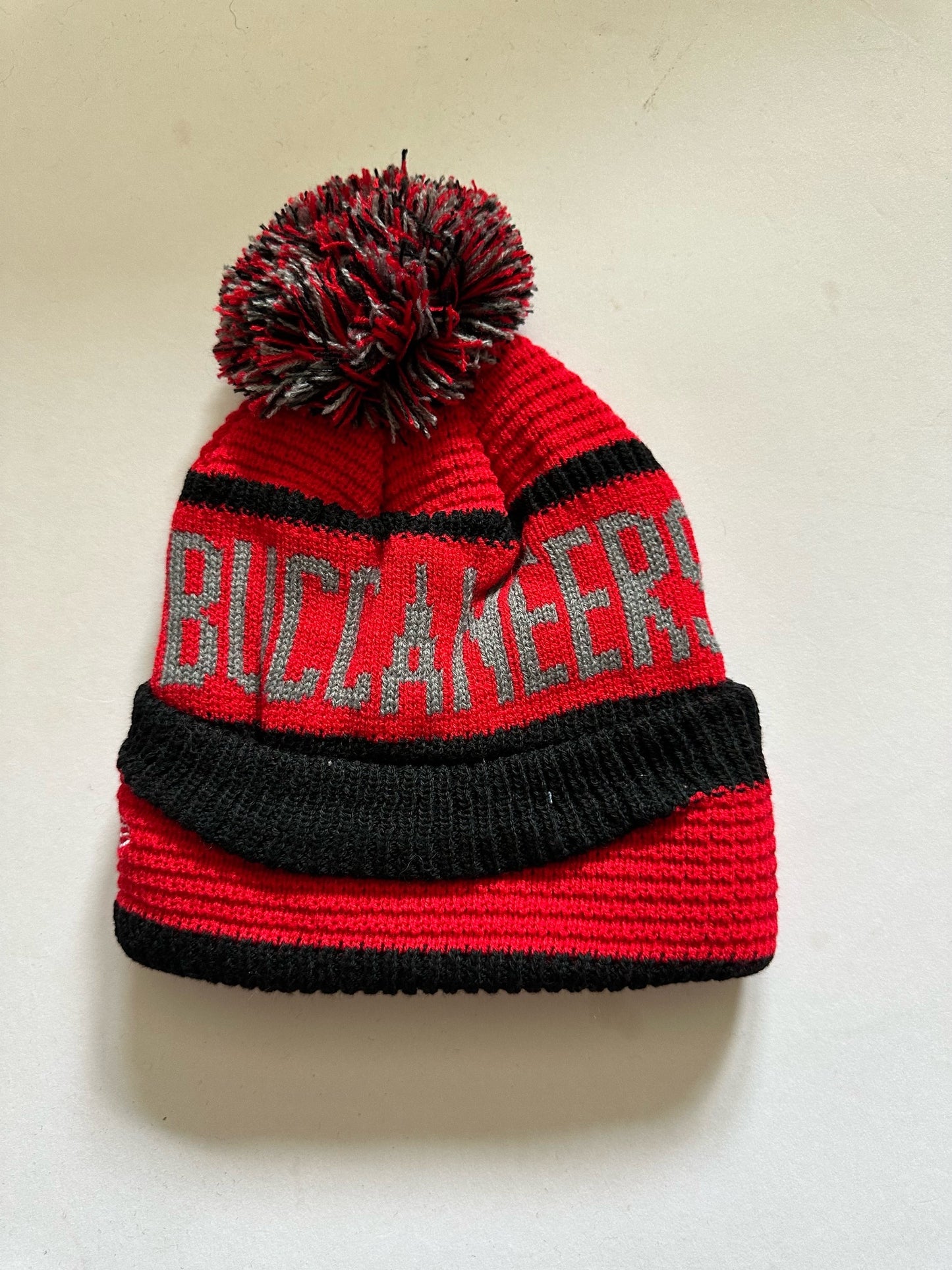 Tampa Bay Buccaneers NFL Bobble Beanie Multi Colour With Tags on