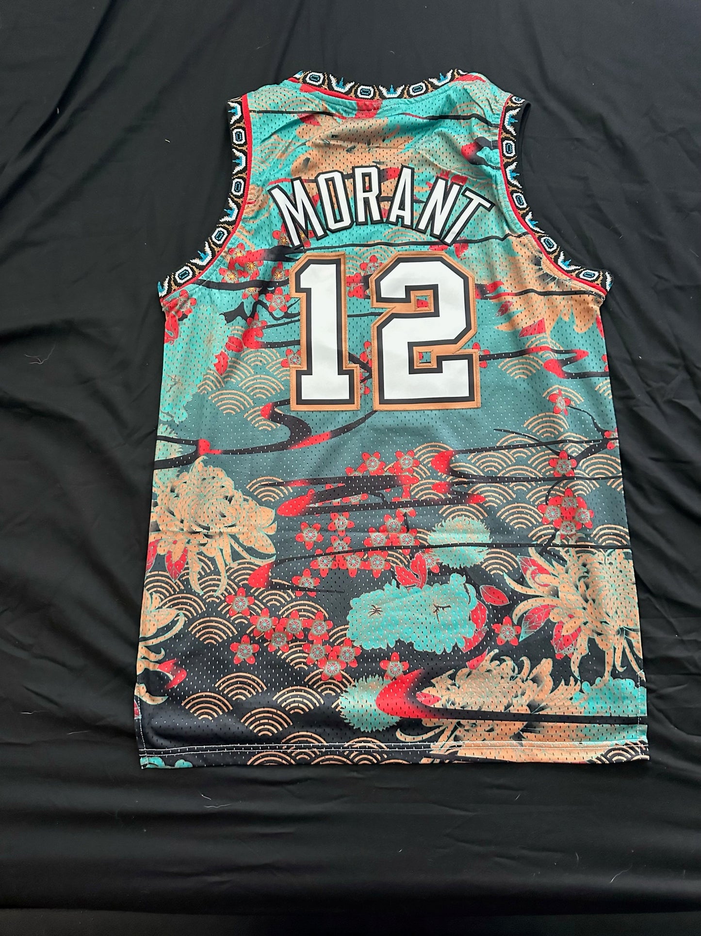 Retro Hardwood Classics Memphis/Vancouver Grizzlies Morant Basketball Vest Large