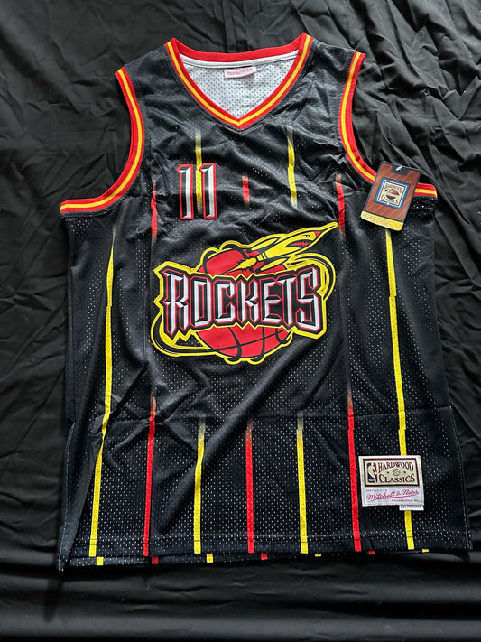 Retro Hardwood Classics Houston Rockets Yao Ming Basketball Vest Large