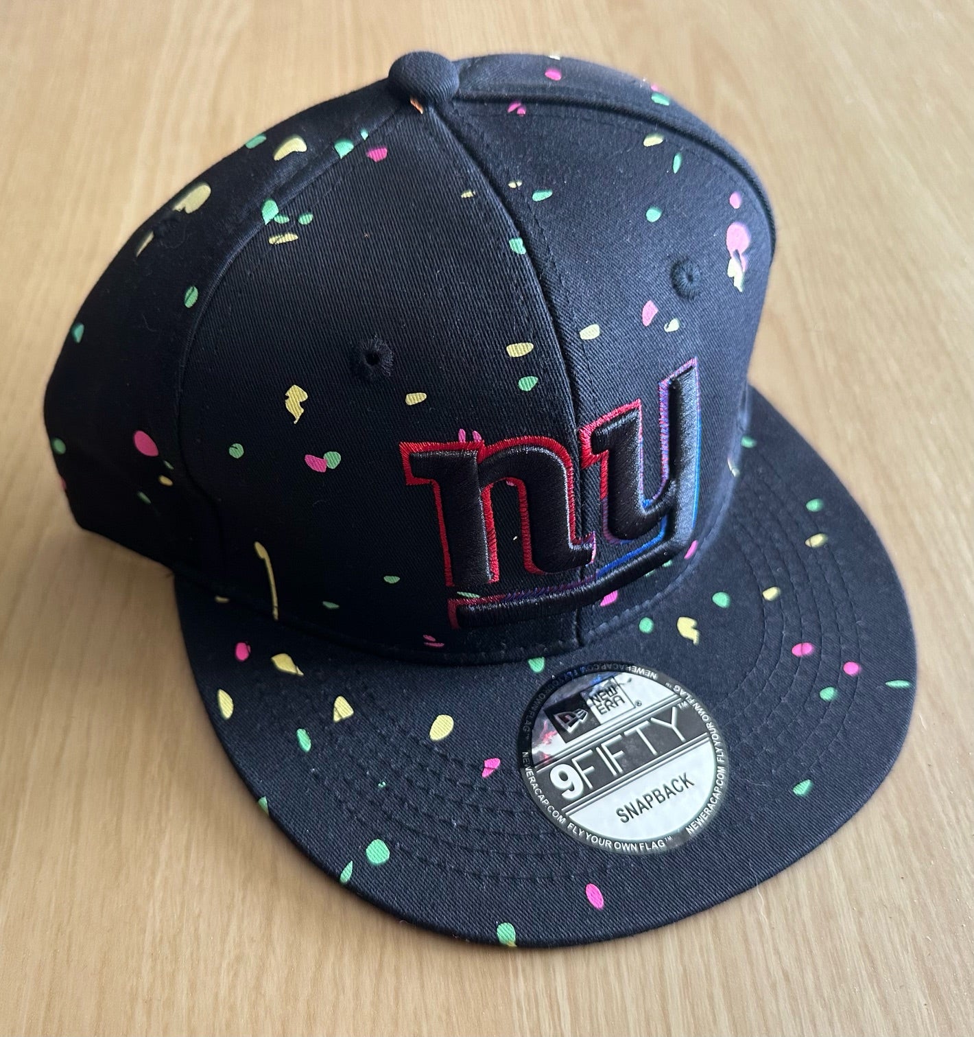 New York Giants NFL SnapBack Baseball Cap Multicolour New With Sticker