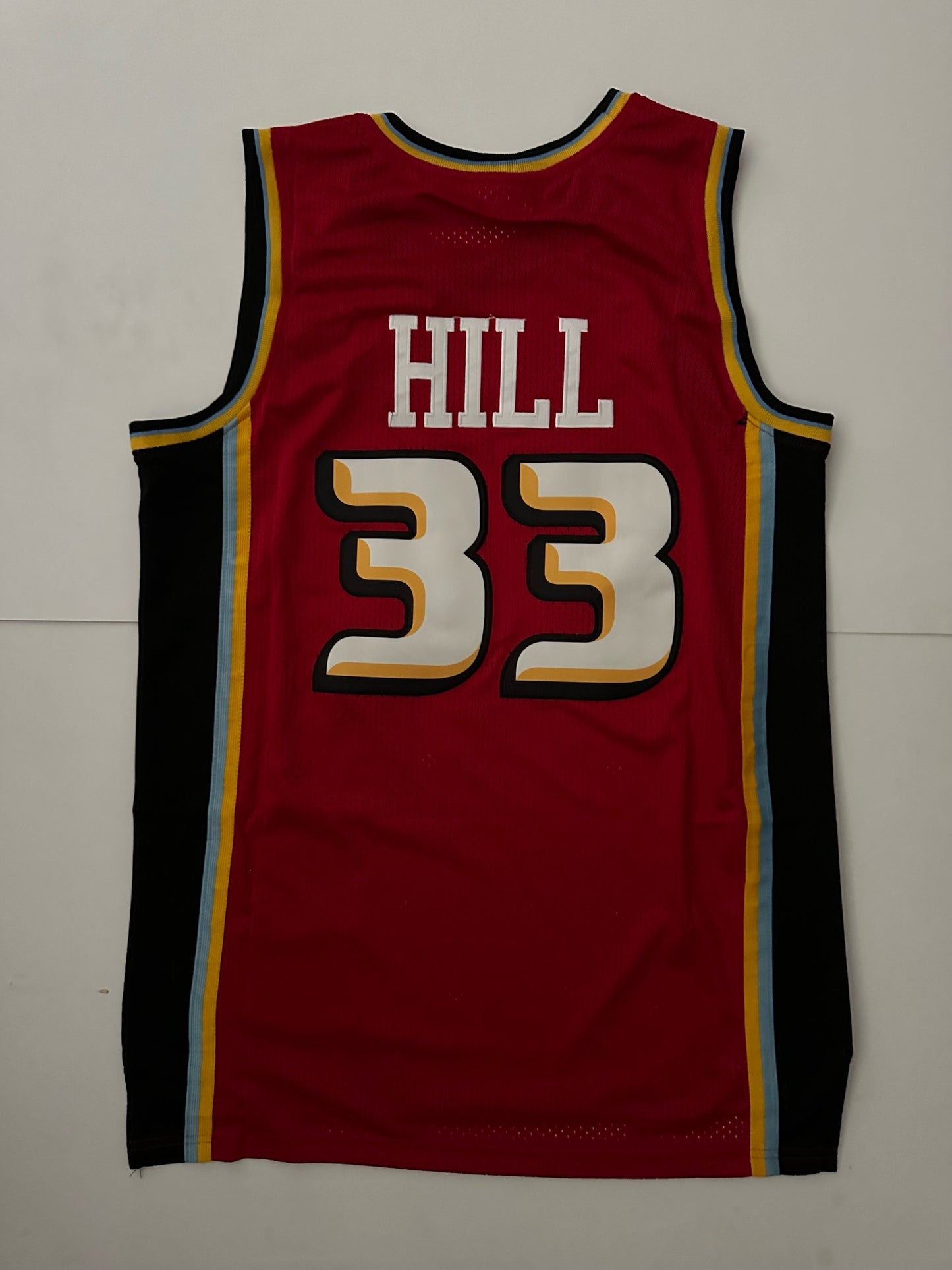 Detroit Pistons NBA Hardwood Classics Basketball Vest Large Hill 33