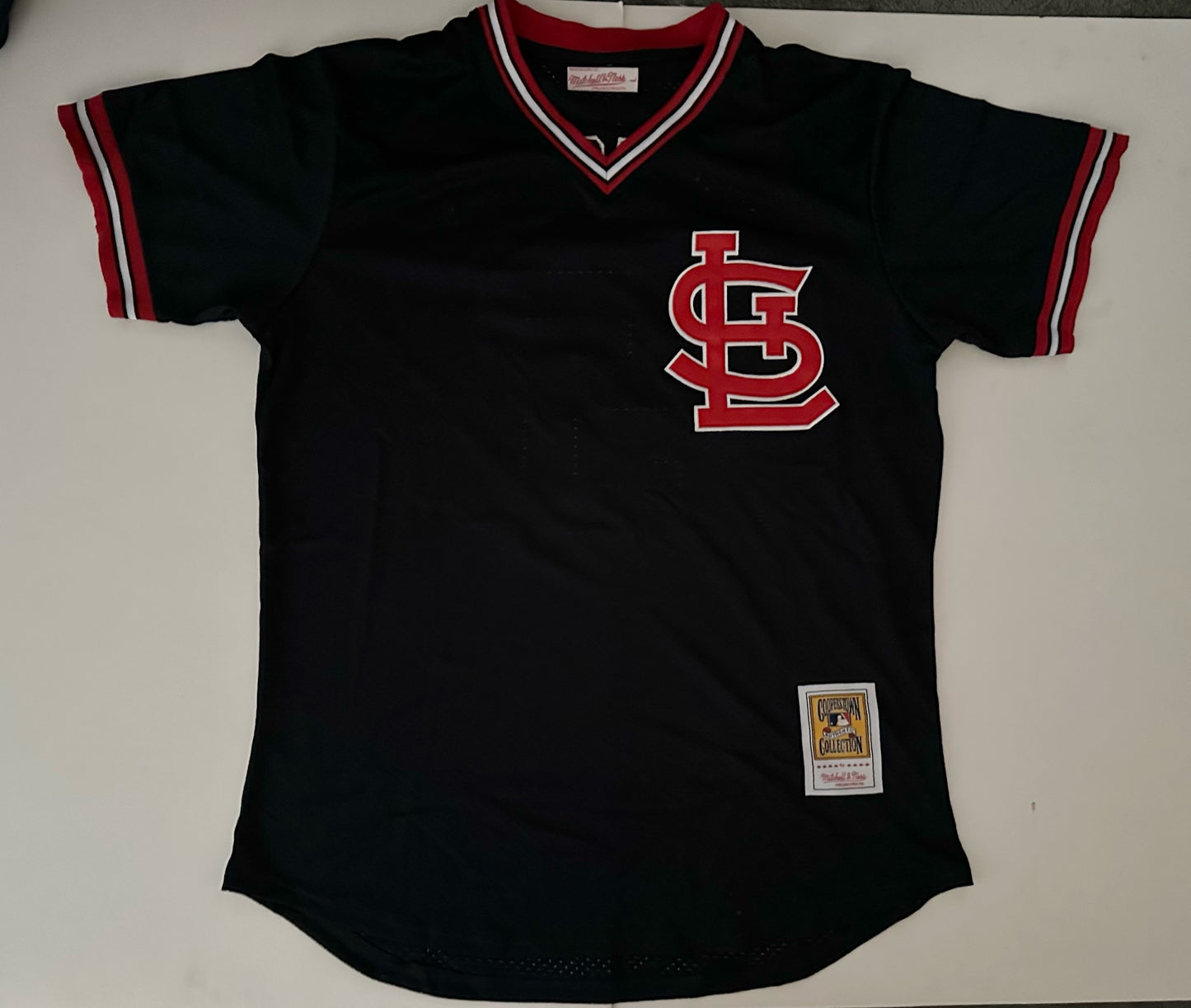 St Louis Cardinals MLB Baseball Shirt Large Pujols 5 Blue