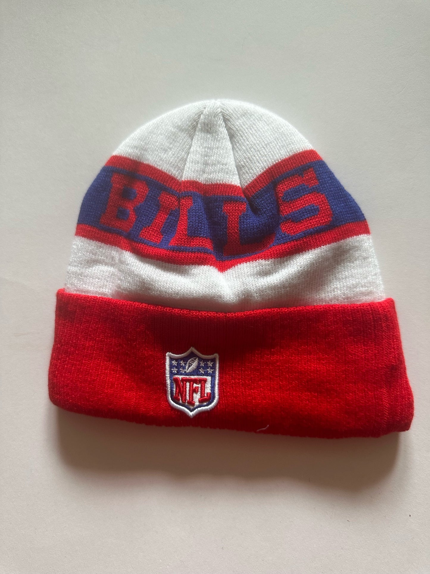 Buffalo Bills NFL Bobble Beanie Multi Colour With Tags on